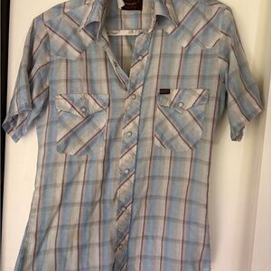 Vintage Wrangler 70s Button up